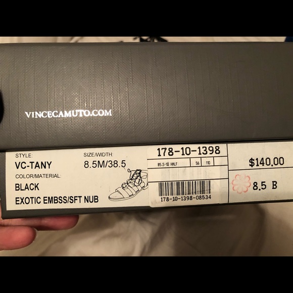 Bnib Vince Camuto gladiator 8.5 sandals - Picture 2 of 3